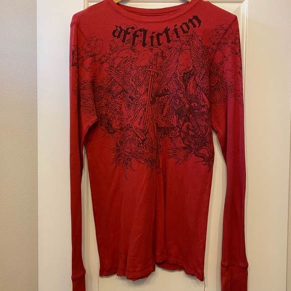 Vintage Affliction long sleeve shirt - Picture 1 of 5
